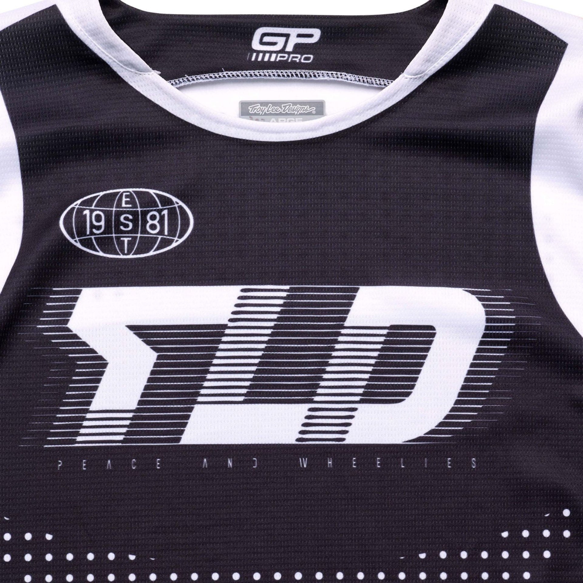 Jersey Troy Lee Designs Gp Pro Spun Black